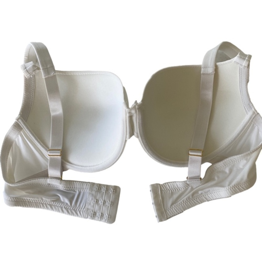Daisy Fuentes Push-up Bra White Women’s Size 40C - Picture 2 of 4